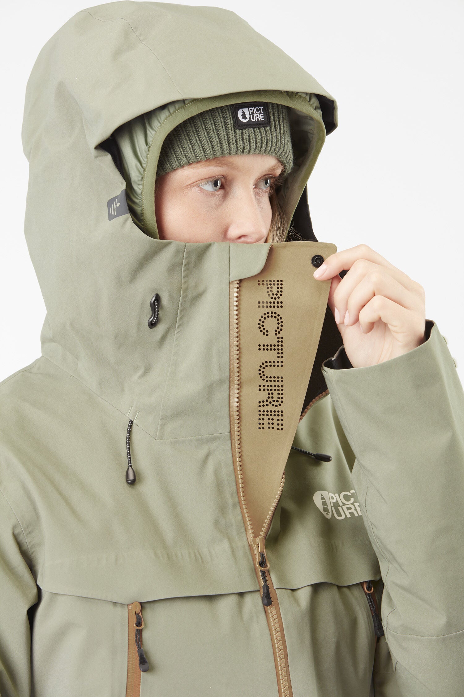 ALLEA 3L XPORE JKT __color:Shadow#8