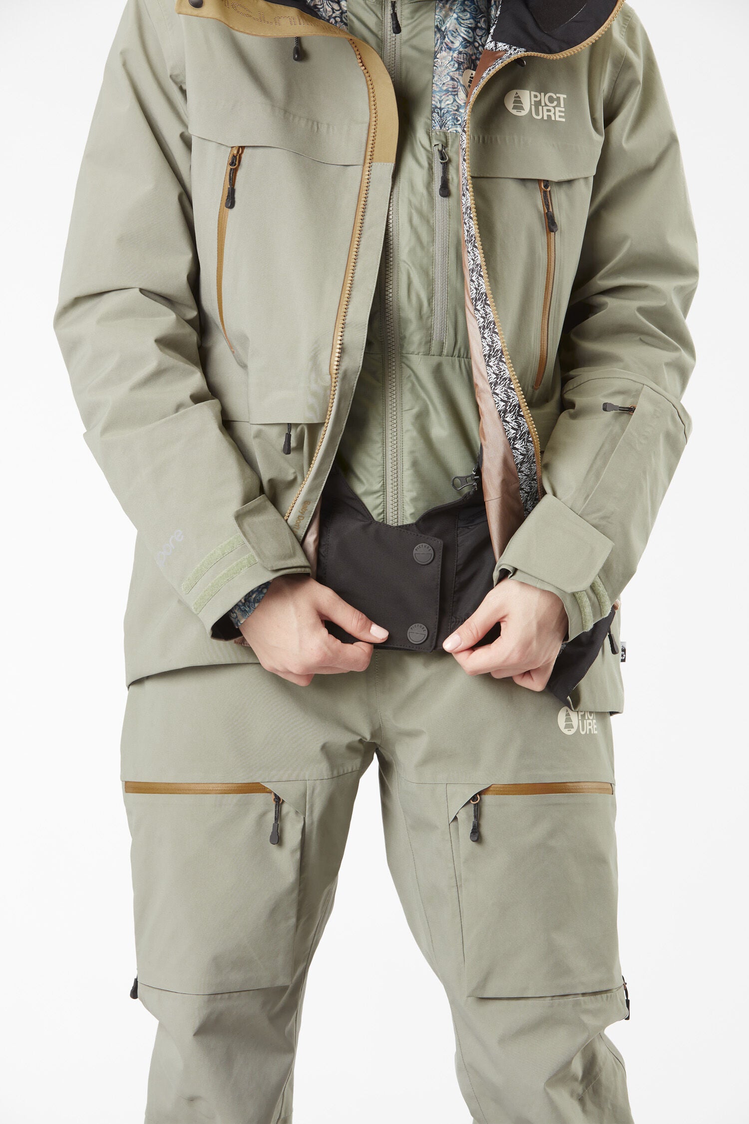 ALLEA 3L XPORE JKT __color:Shadow#13