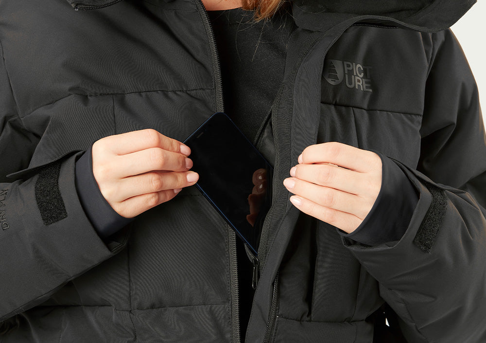 Innentasche mit Zipper