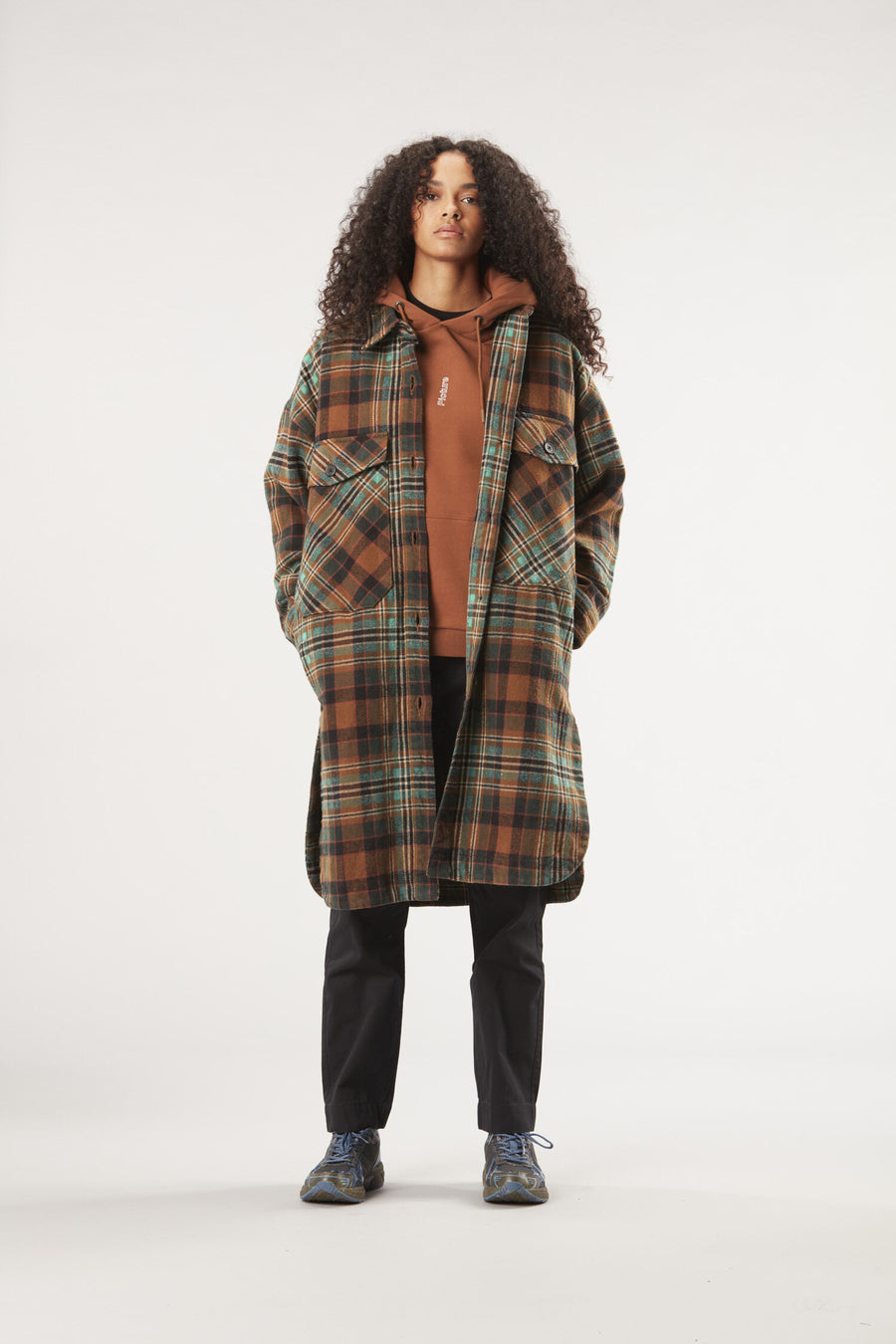 SOTOLA COAT __color:Camel_Plaid#1