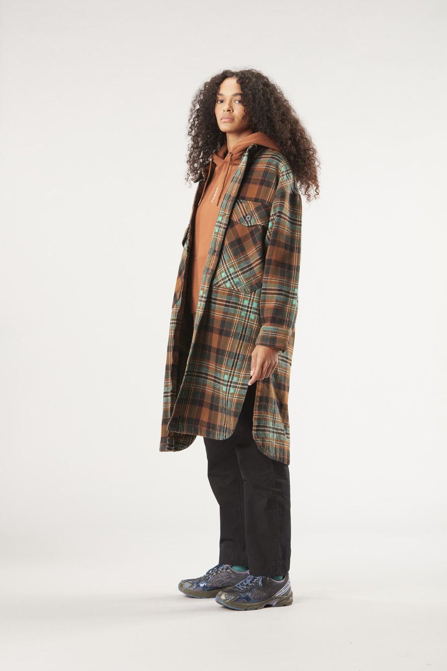 SOTOLA COAT __color:Camel_Plaid#5