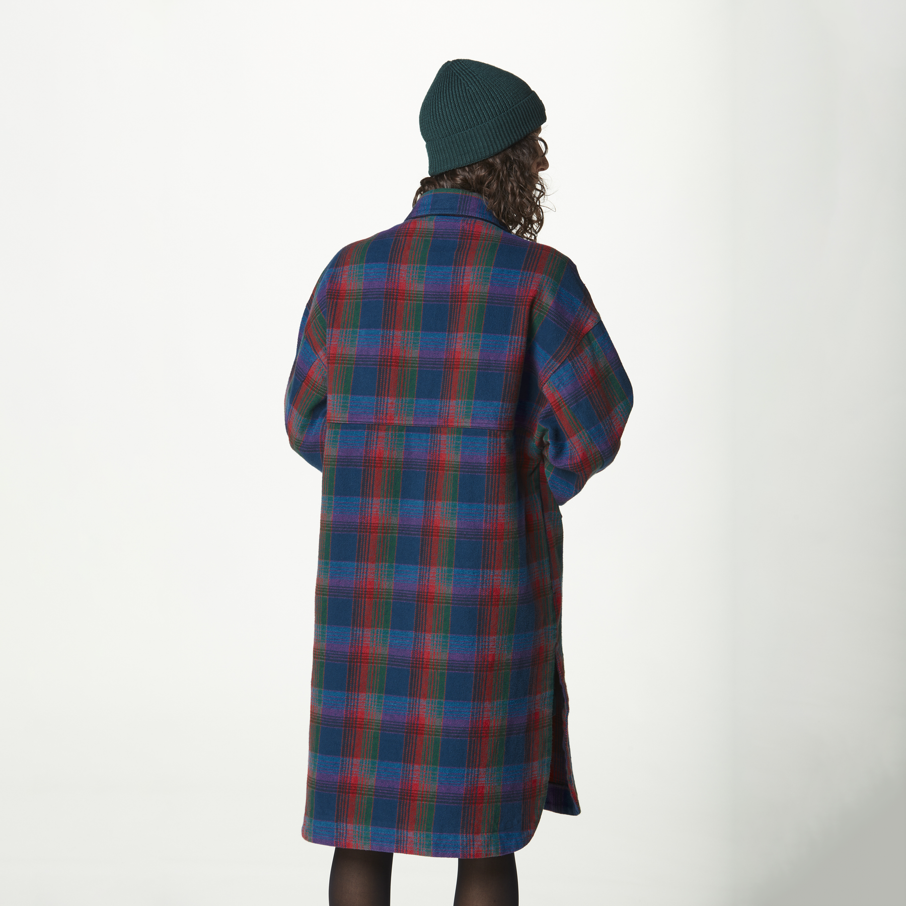 SOTOLA COAT __color:Plaid_Dill#9