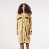 SOTOLA FLEECE COAT __color:Fennel_Seed#0