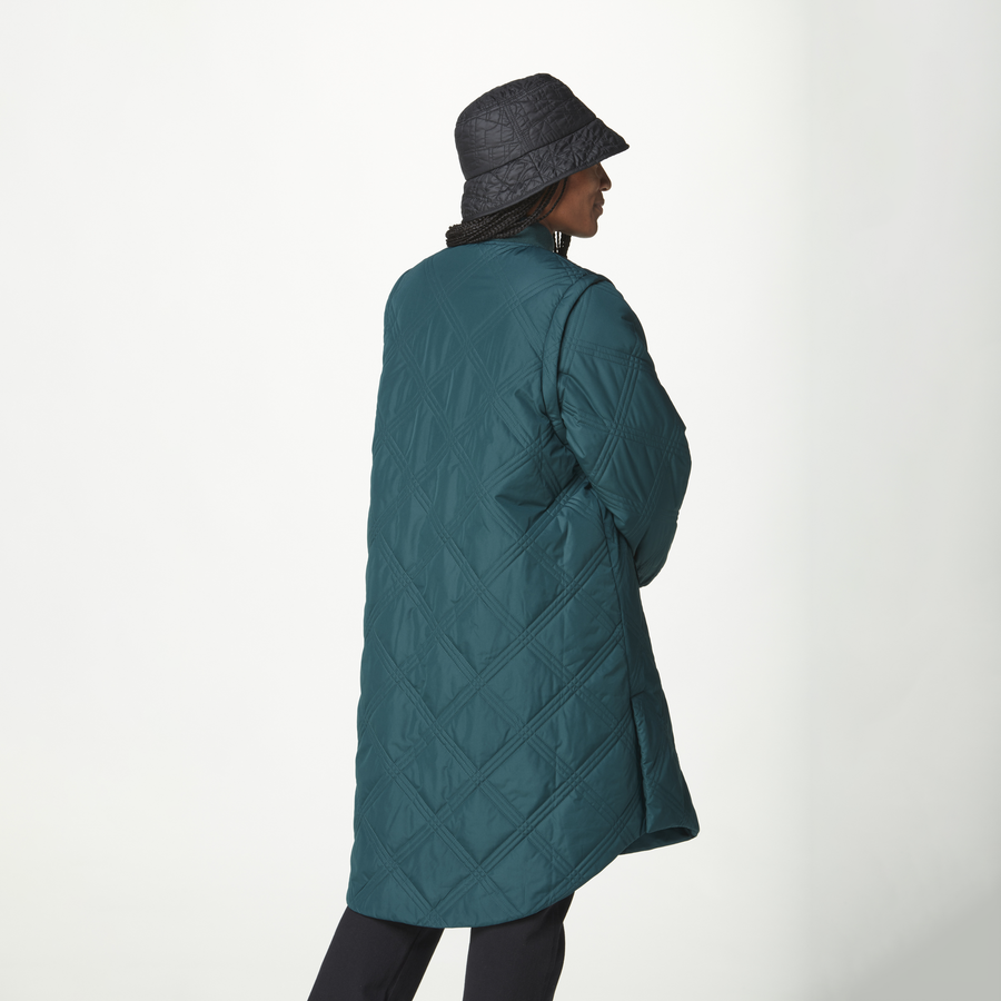ENDYA COAT __color:Deep_Water#2