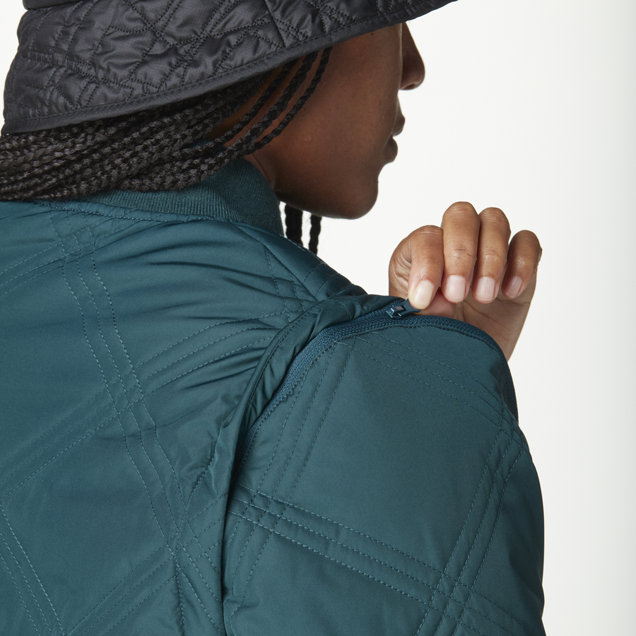 ENDYA COAT __color:Deep_Water#4
