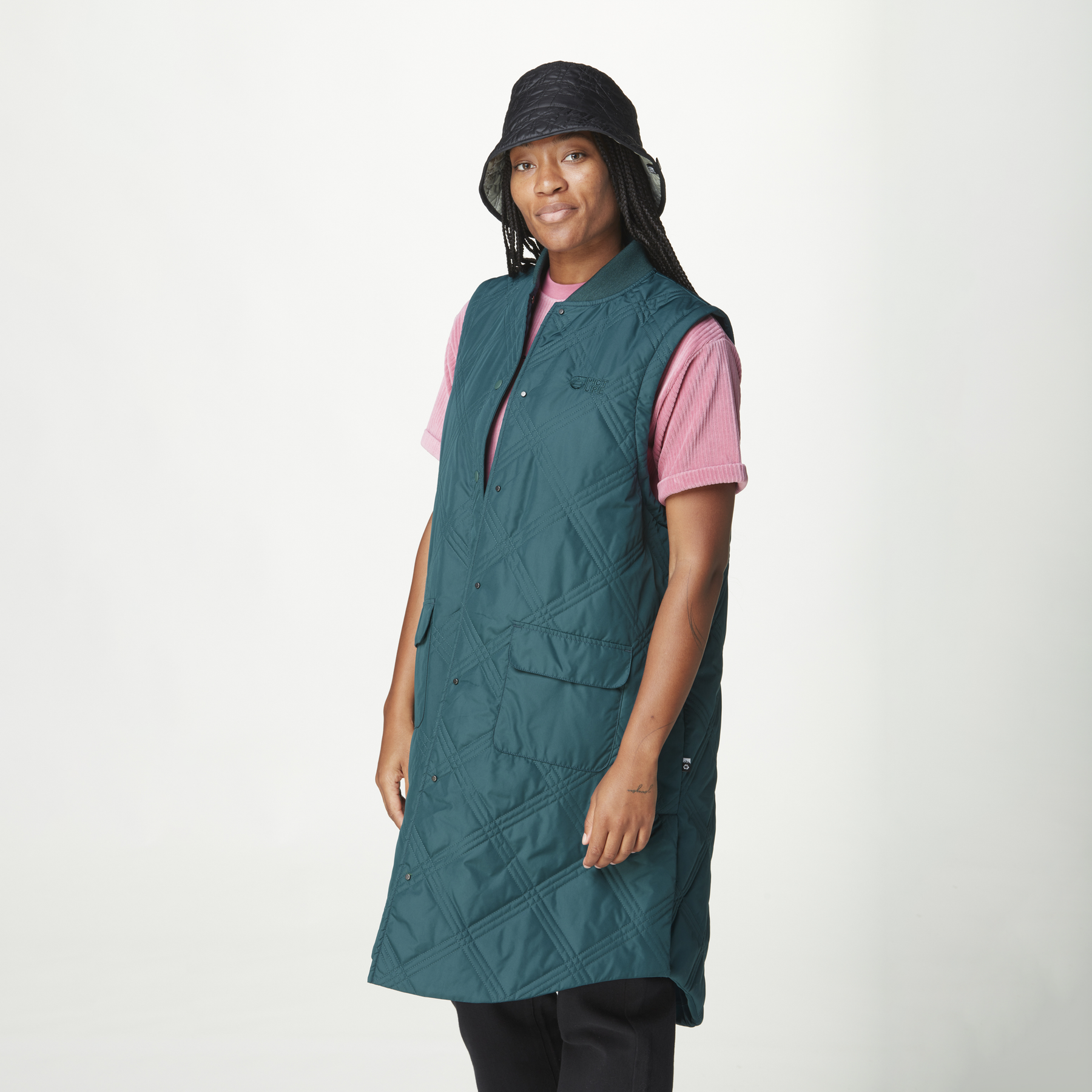 ENDYA COAT __color:Deep_Water#7