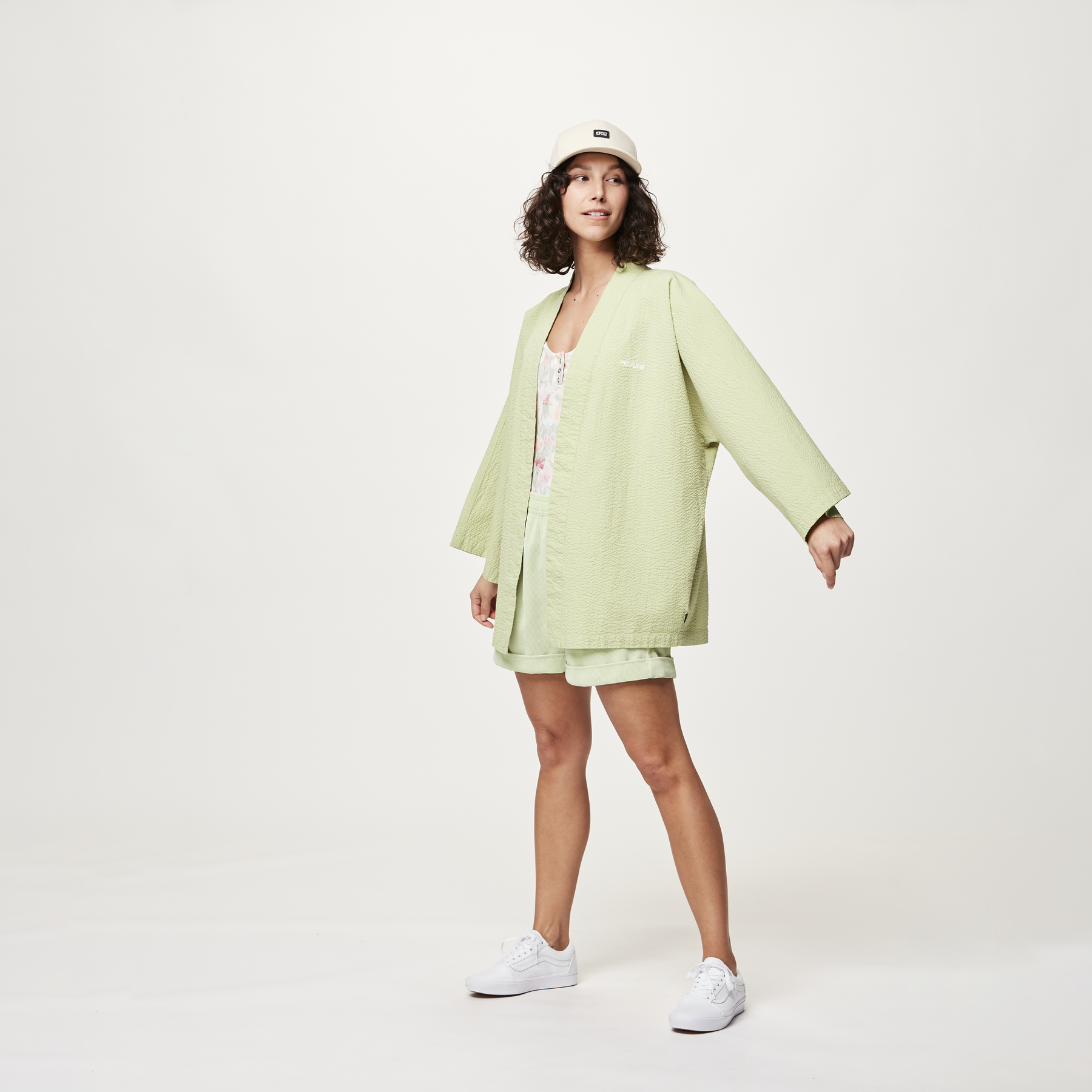 MARPLE KIMONO JKT __color:Winter_Pear#2