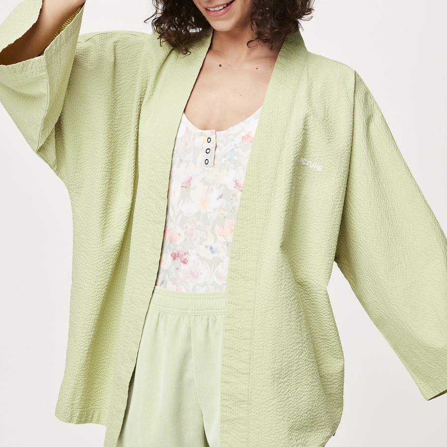 MARPLE KIMONO JKT __color:Winter_Pear#3