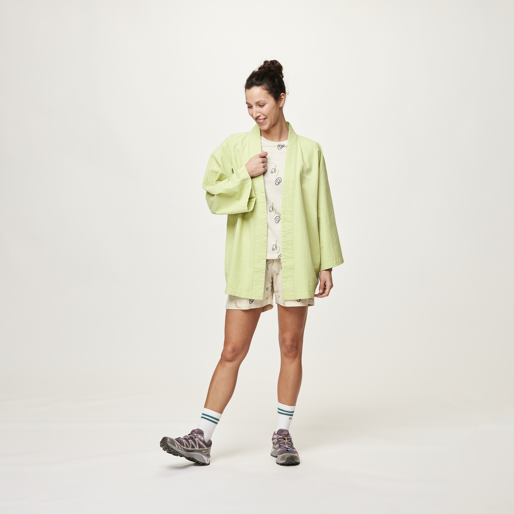 MARPLE KIMONO JKT __color:Winter_Pear#4