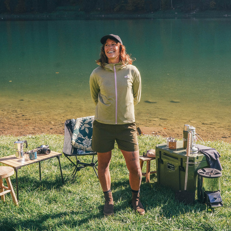 Sweat technique femme SHARI ZIP TECH HOODIE
